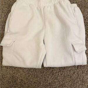 Women’s White Cargo Pants